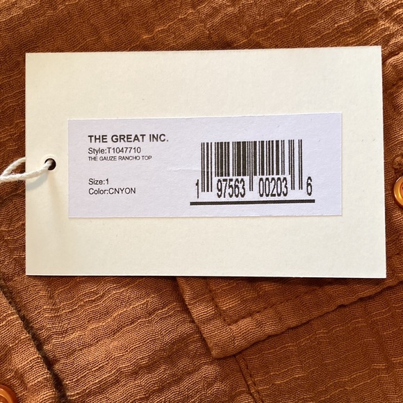 The Great. The Gauze Rancho Top. - Picture 13 of 16